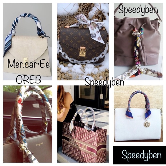 Handbag Skinny Scarf / Twillys - Picture 4 of 5